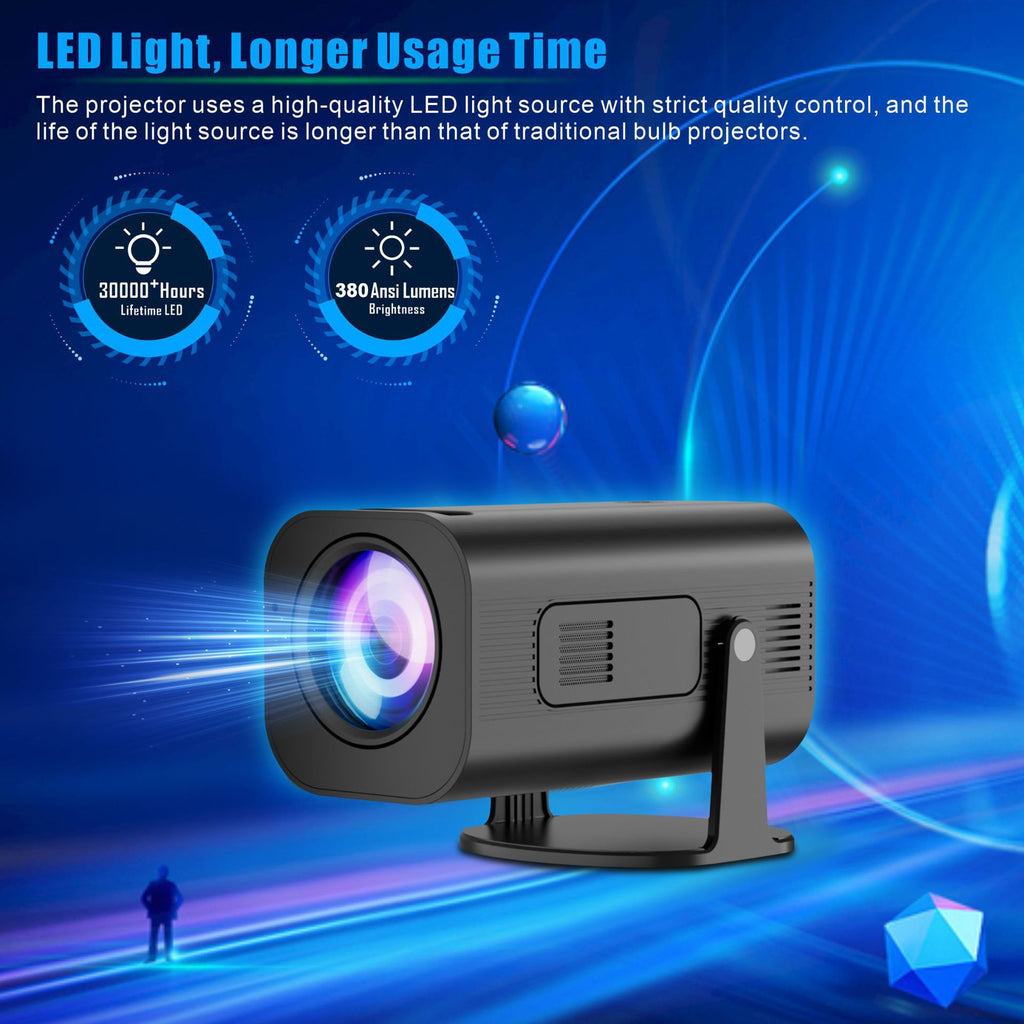 CinemaVision™ P330 Ultra-Light Mini Projector — 720P Portable Home Theater — Prime Trend Market