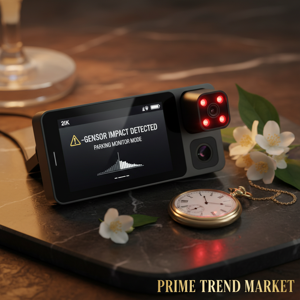 2K 3-Channel Dash Cam | GPS + WiFi | G-Sensor | Parking Monitor | Night Vision | App Control — Prime Trend Market