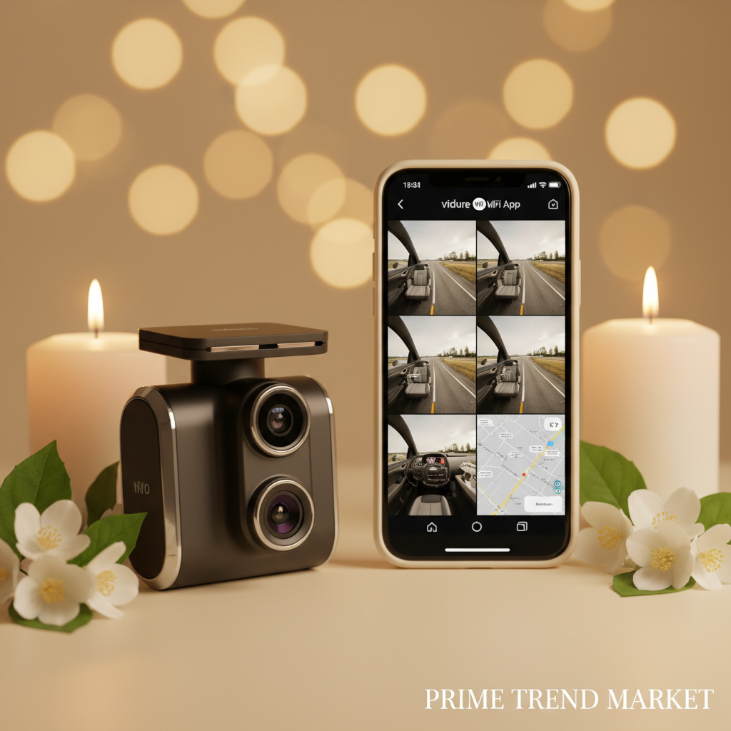 2K 3-Channel Dash Cam | GPS + WiFi | G-Sensor | Parking Monitor | Night Vision | App Control — Prime Trend Market