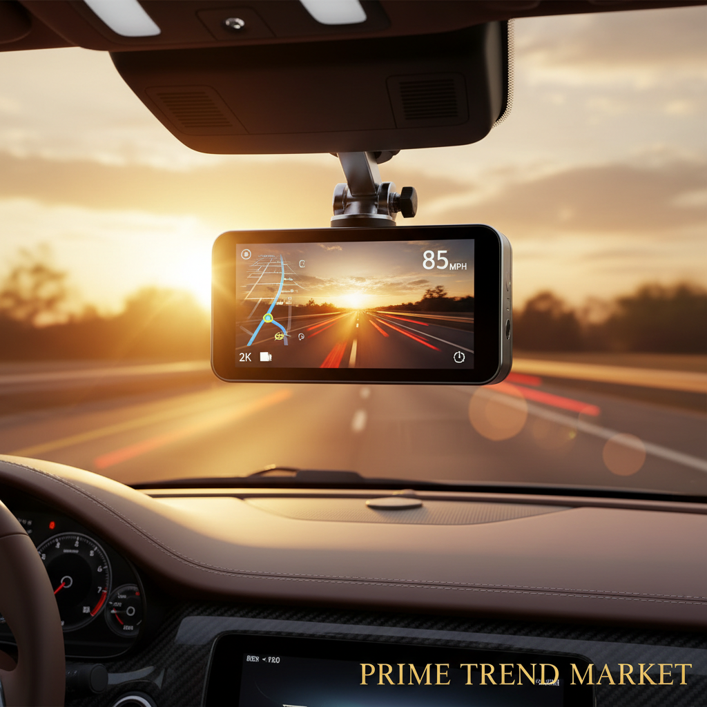 2K 3-Channel Dash Cam | GPS + WiFi | G-Sensor | Parking Monitor | Night Vision | App Control — Prime Trend Market