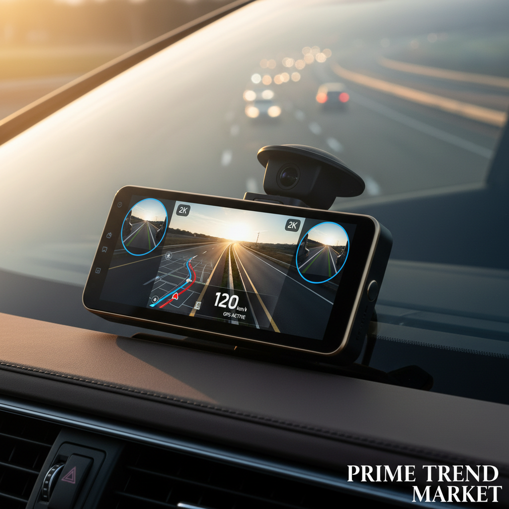 2K 3-Channel Dash Cam | GPS + WiFi | G-Sensor | Parking Monitor | Night Vision | App Control — Prime Trend Market