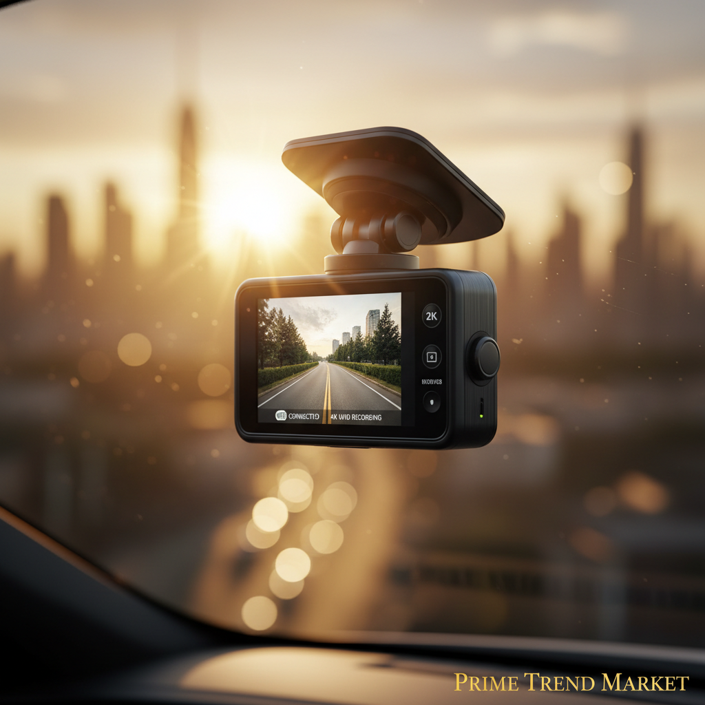 2K HD WiFi Front Dash Cam | Night Vision | App Control | 32G MMC | 140° Wide Angle — Prime Trend Market