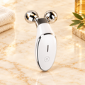 3-head electric roller EMS facial massager