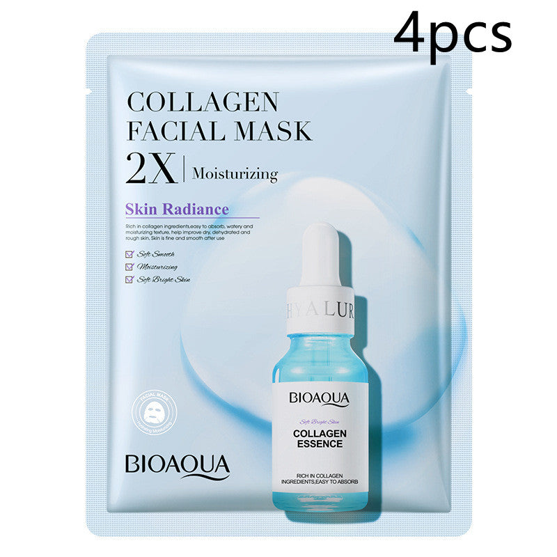 Luxury Korean Face Sheet Mask Bundle — Collagen, Centella, Hyaluronic Acid & Vitamin C Skin Glow Set — Prime Trend Market