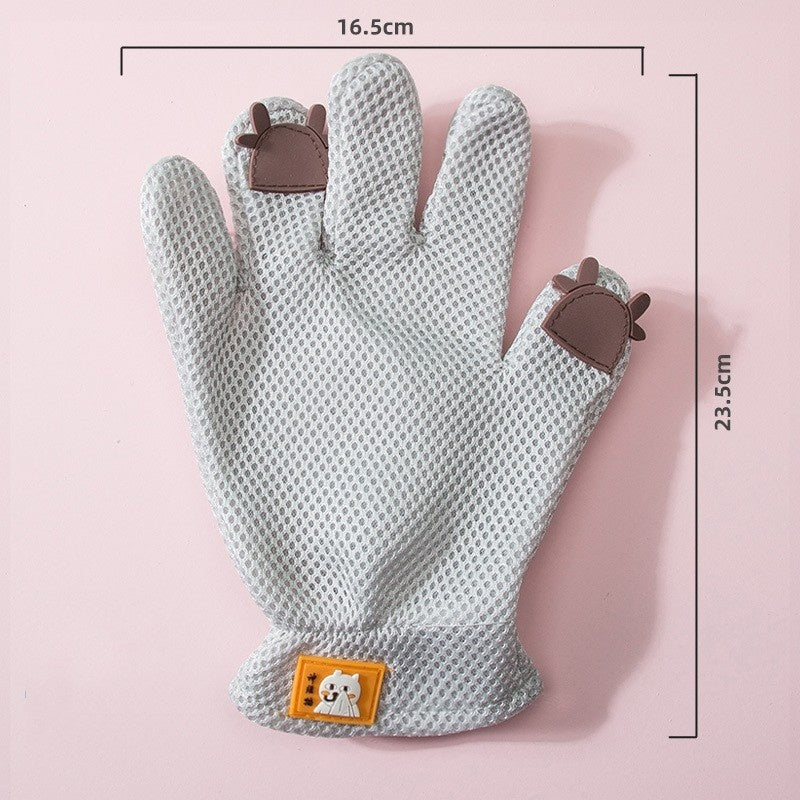 Double-Sided Pet Grooming Gloves — Cats & Dogs — Prime Trend Market