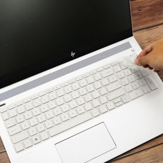 15.6" Laptop Keyboard Cover Protector | Silicone Film | 20+ Colors | Dust & Spill Protection — Eliza & Tuan