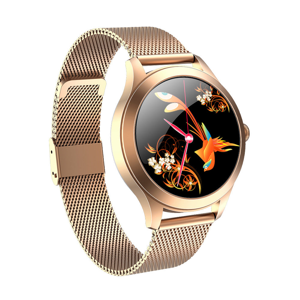 KW10Pro Women's Luxury Smartwatch – Elegant Round Face, Metal Mesh Band, Health Tracker, BT Calls, iOS & Android — Prime Trend Market