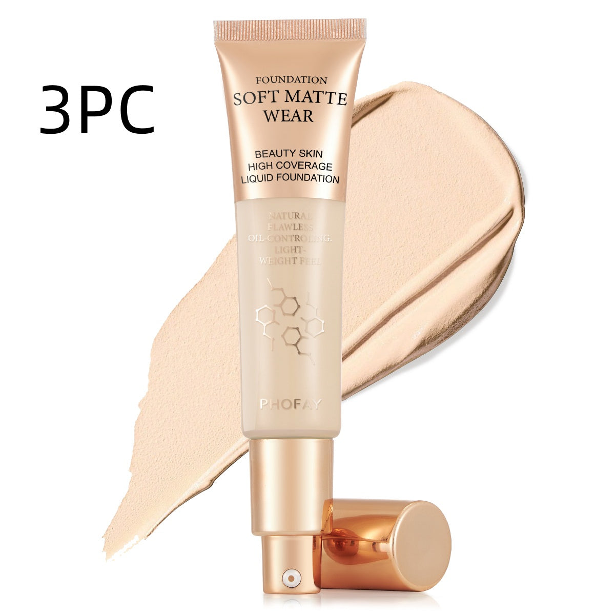 Full Coverage Foundation — Oil-Controlling, Lightweight & Flawless | 10 Shades — Prime Trend Market