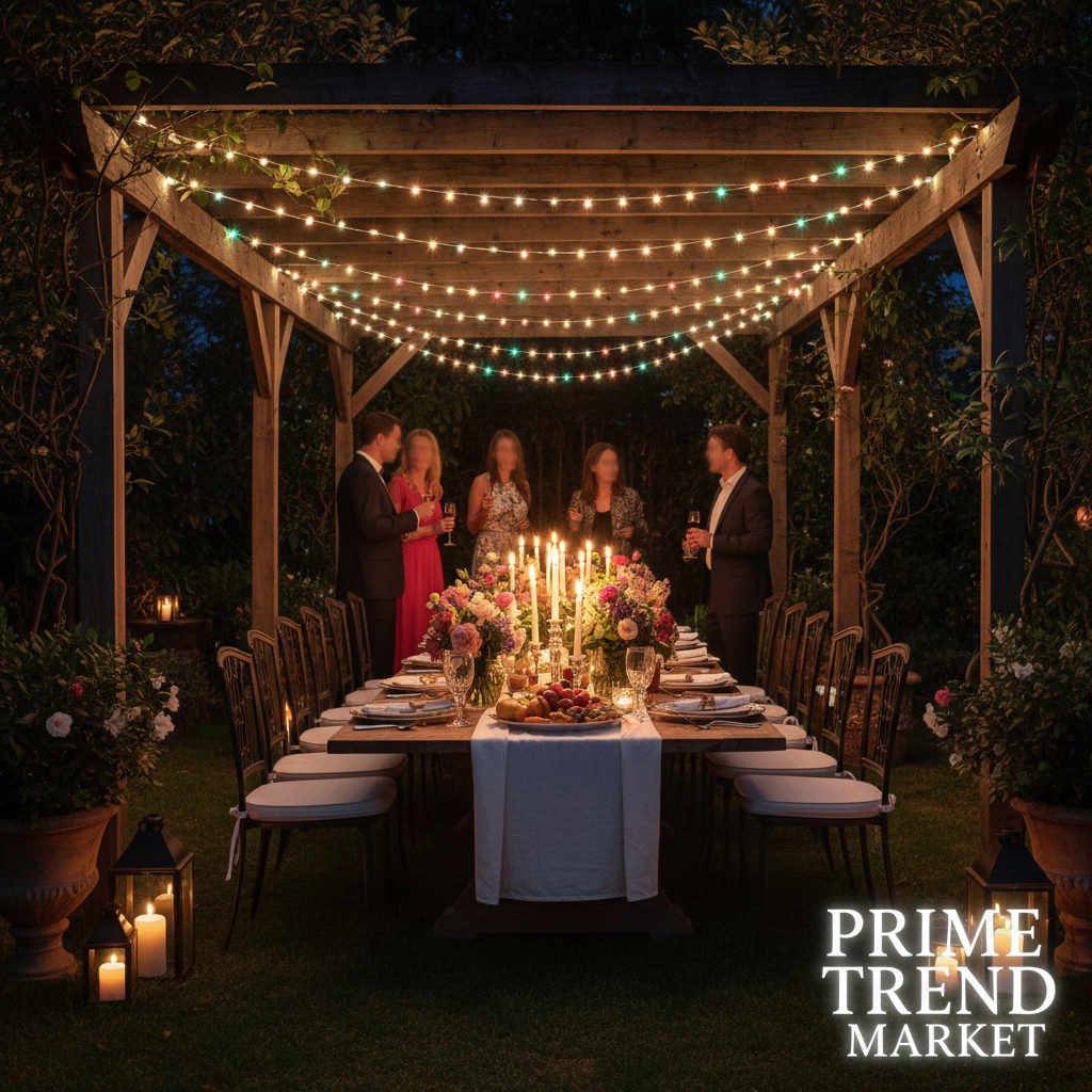 33FT LED Rope Light Strip — Outdoor & Indoor String Lights for Garden, Party & Home Decor — Eliza & Tuan
