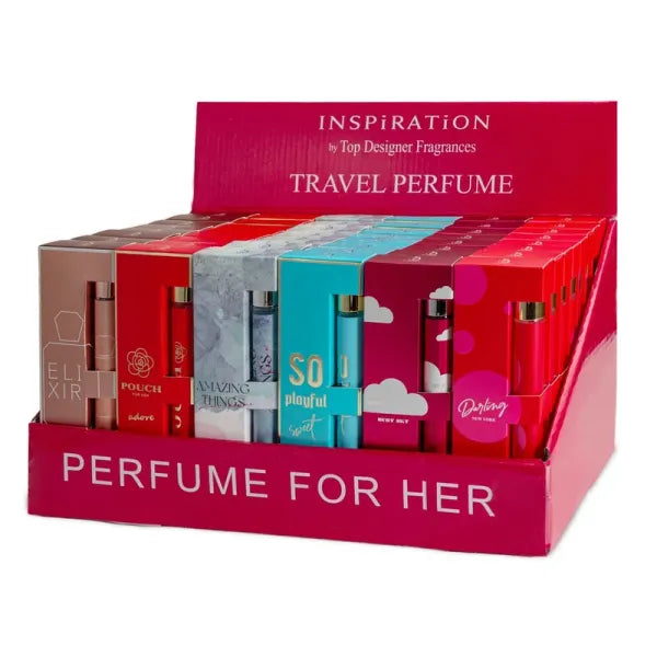 6pcs Women's Eau de Parfum Spray Travel Set — 6 Long-Lasting Scents | Holiday Gift Set | 1.18 fl oz Each — Prime Trend Market