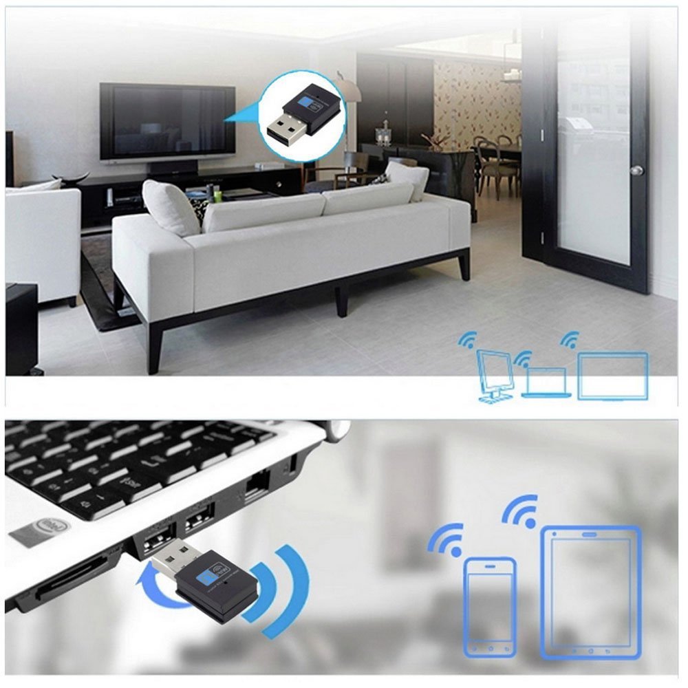 WiFi USB Adapter 300Mbps — Mini Wireless Network Card for Windows, Linux & Mac — Prime Trend Market