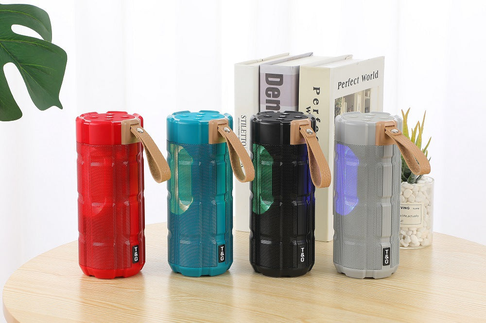 LED Wireless Bluetooth Speaker — RGB Glow, 10W Bass, 6Hr Battery & FM Radio — Eliza & Tuan