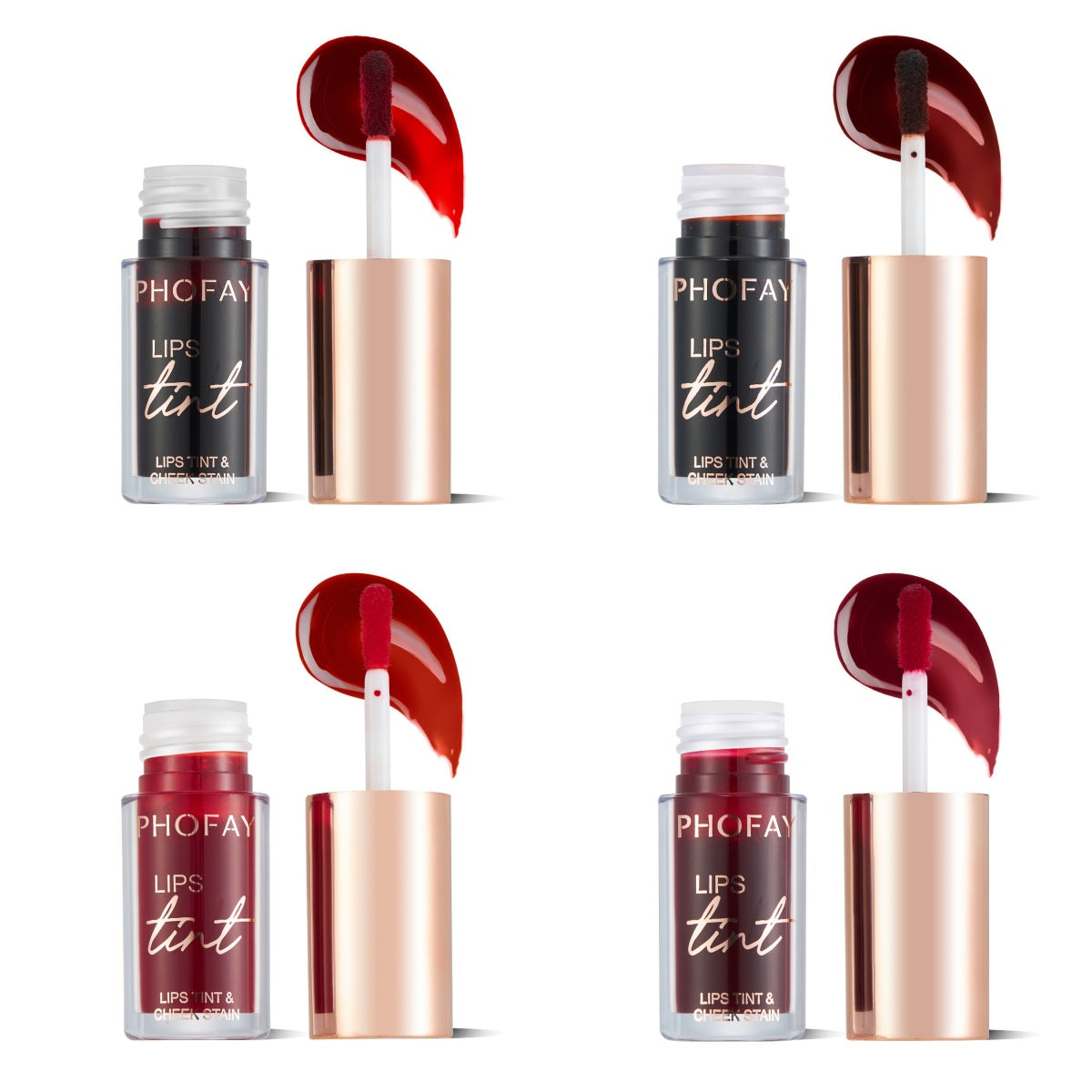 PHOFAY Lip Tint — Long-Wearing Buildable Color for Lips & Cheeks — Prime Trend Market