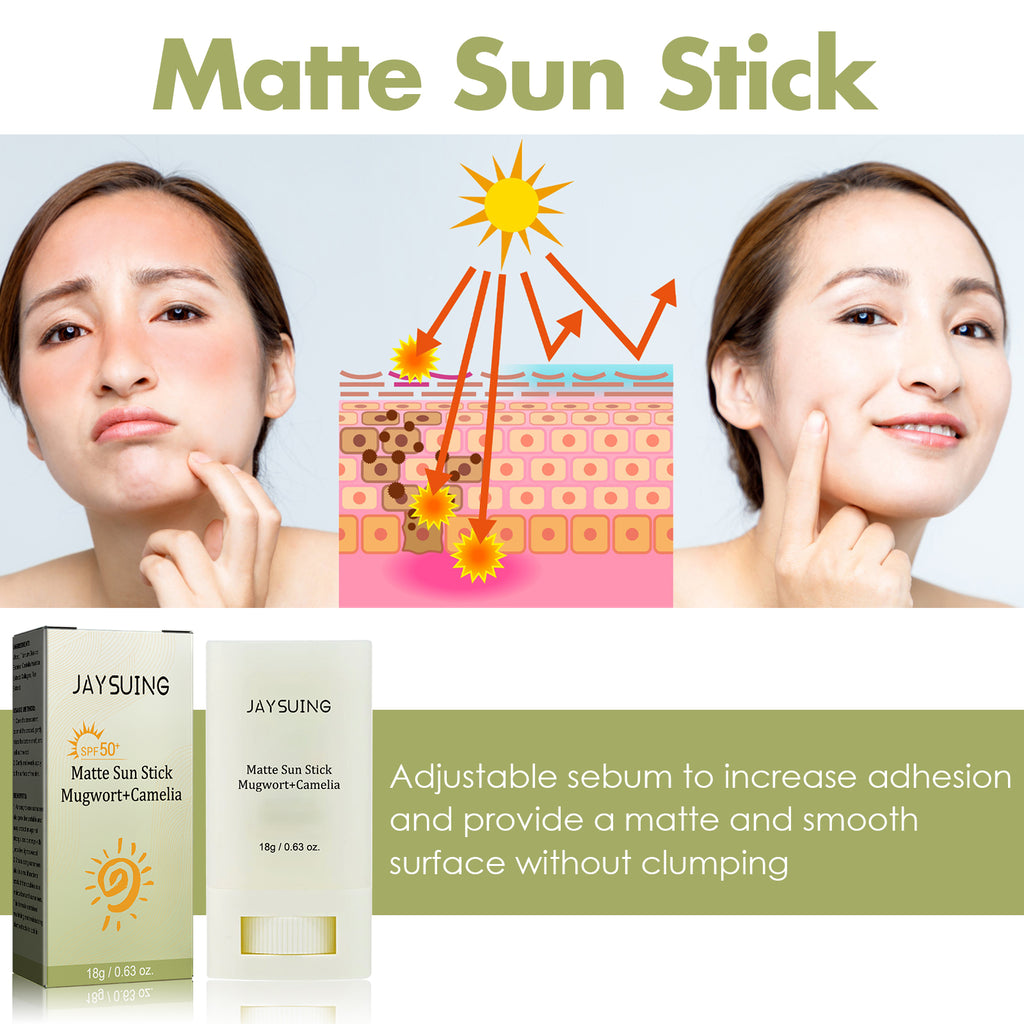 Jaysui Matte UV Protective Stick — SPF Sun Protection, Moisturizing & Skin Brightening — Prime Trend Market