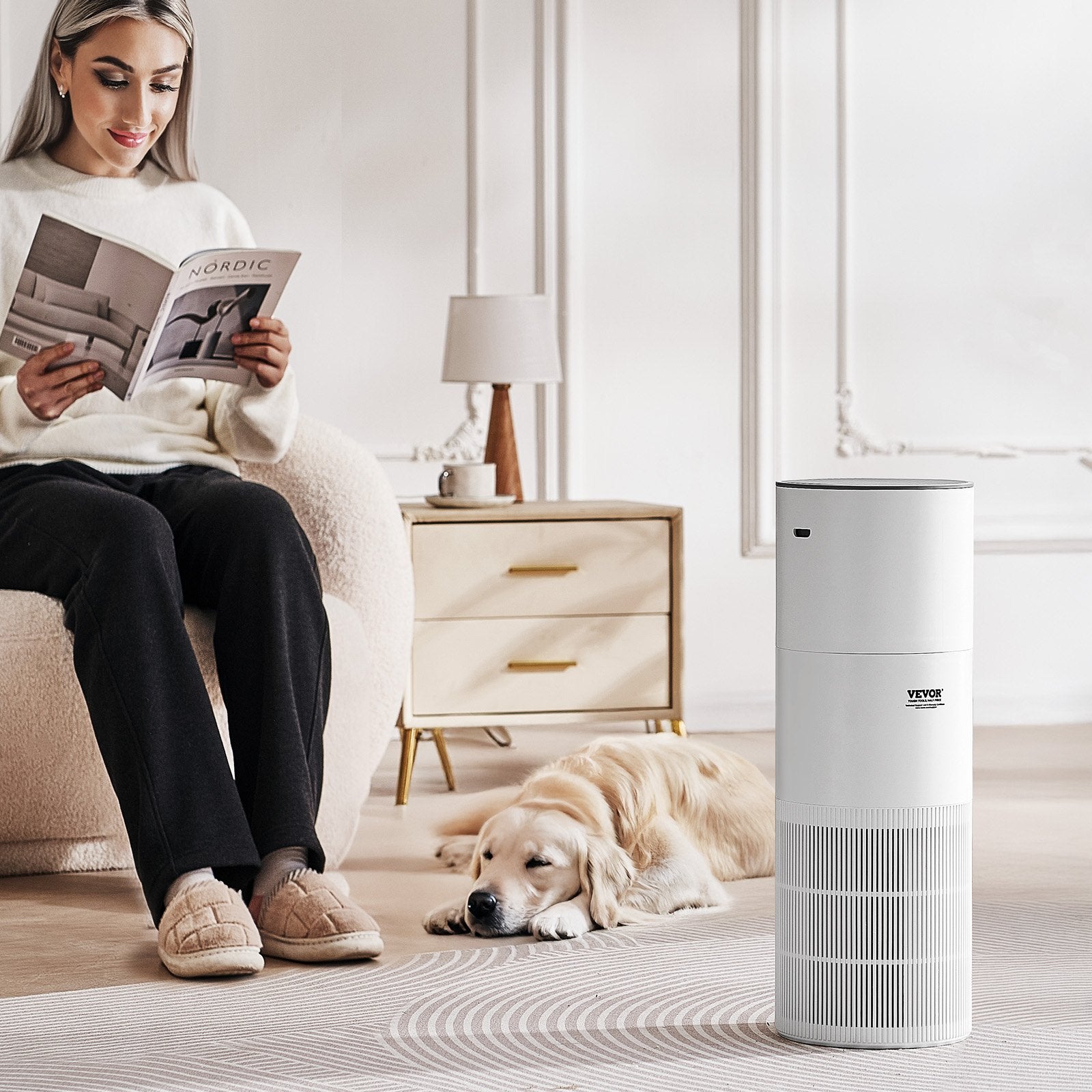Air Purifier 1090 | True HEPA 11-Stage Filter | Large Room 960 Sq.Ft | Auto Mode | PM2.5 Monitor — Prime Trend Market