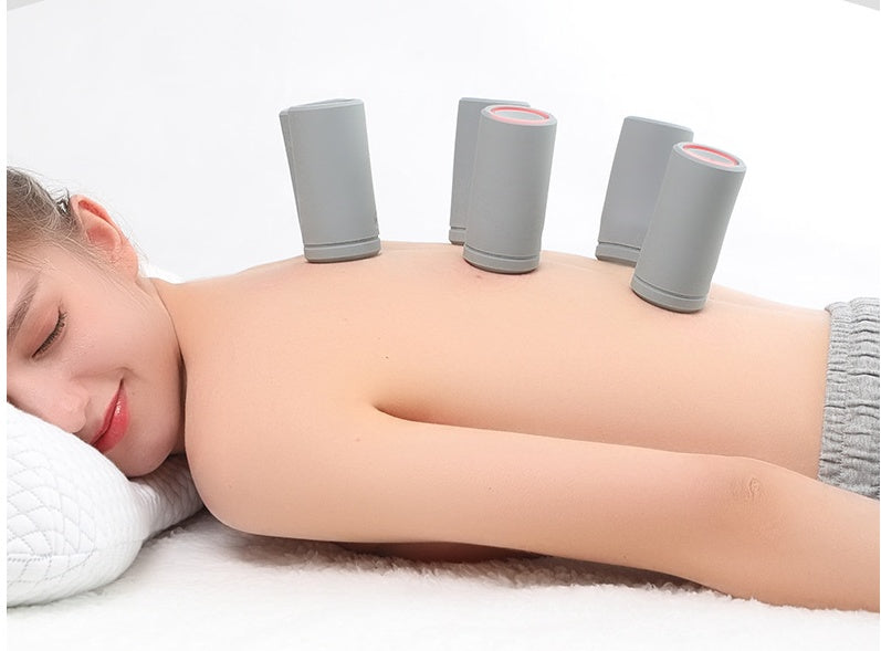 Luxury Electric Silicone Cupping Therapy Massager — EMS Pulse Full Body Massage & Vacuum Suction Wellness Device — Prime Trend Market