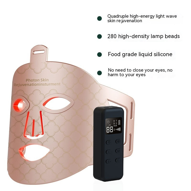 Infrared Phototherapy LED Face Mask | Multi-Color Light Skin Rejuvenation Beauty Mask — Prime Trend Market