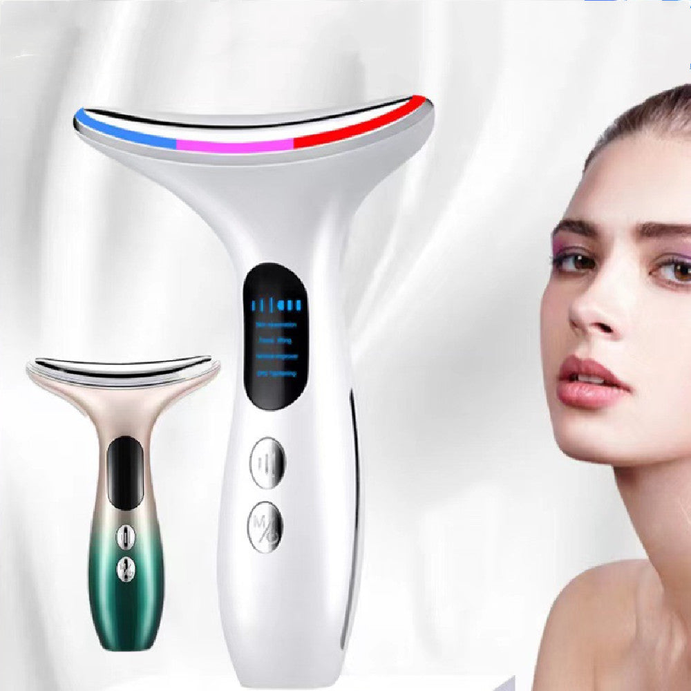 3-in-1 Face & Neck Lifting Kit | LED Ion Therapy Skin Tightening Beauty Wand Set — Prime Trend Market