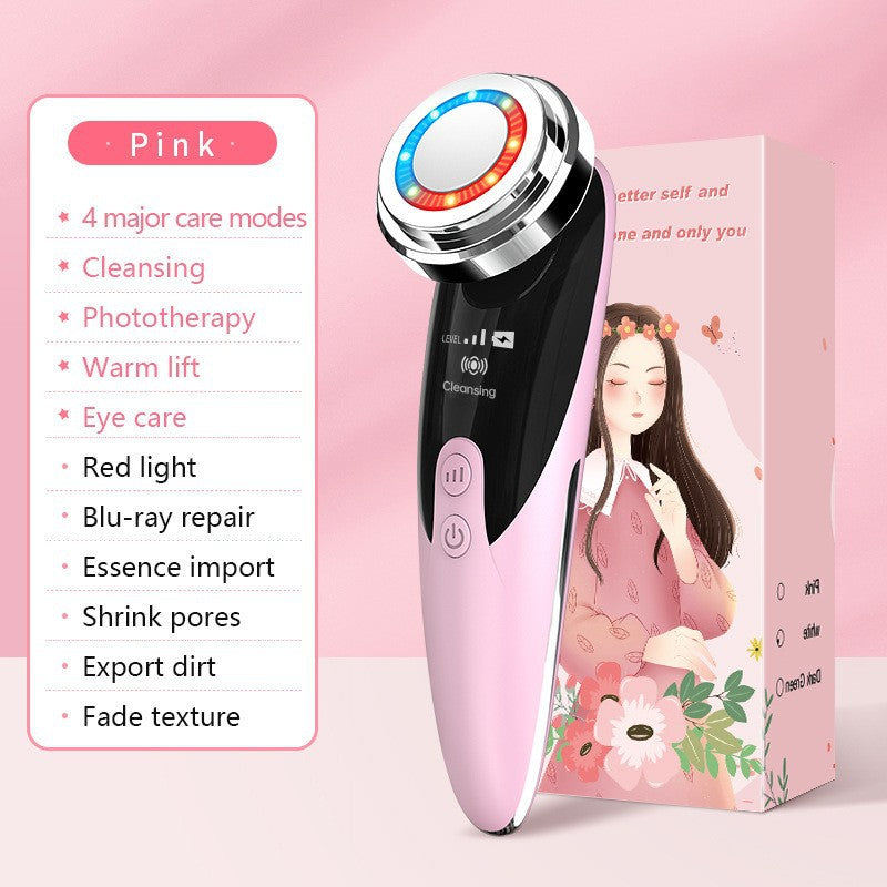 6-in-1 Facial Beauty Massager | Firming, Lifting, Pore Cleansing & Ion Therapy Device — Prime Trend Market