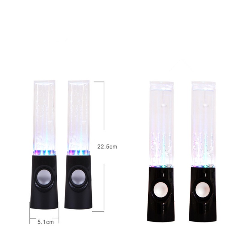 Dancing Water LED Speaker — Color-Synced Fountain Lights & 3D Surround Sound — Prime Trend Market