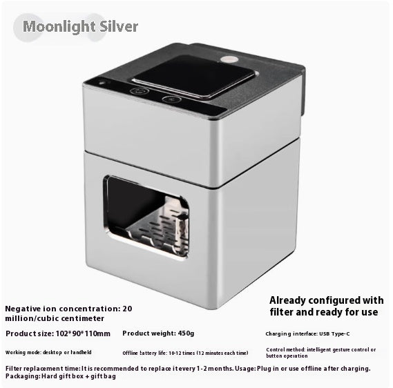 PureAsh™ Smart Smokeless Ashtray & Air Purifier — High-End Home Odor Eliminator — Prime Trend Market