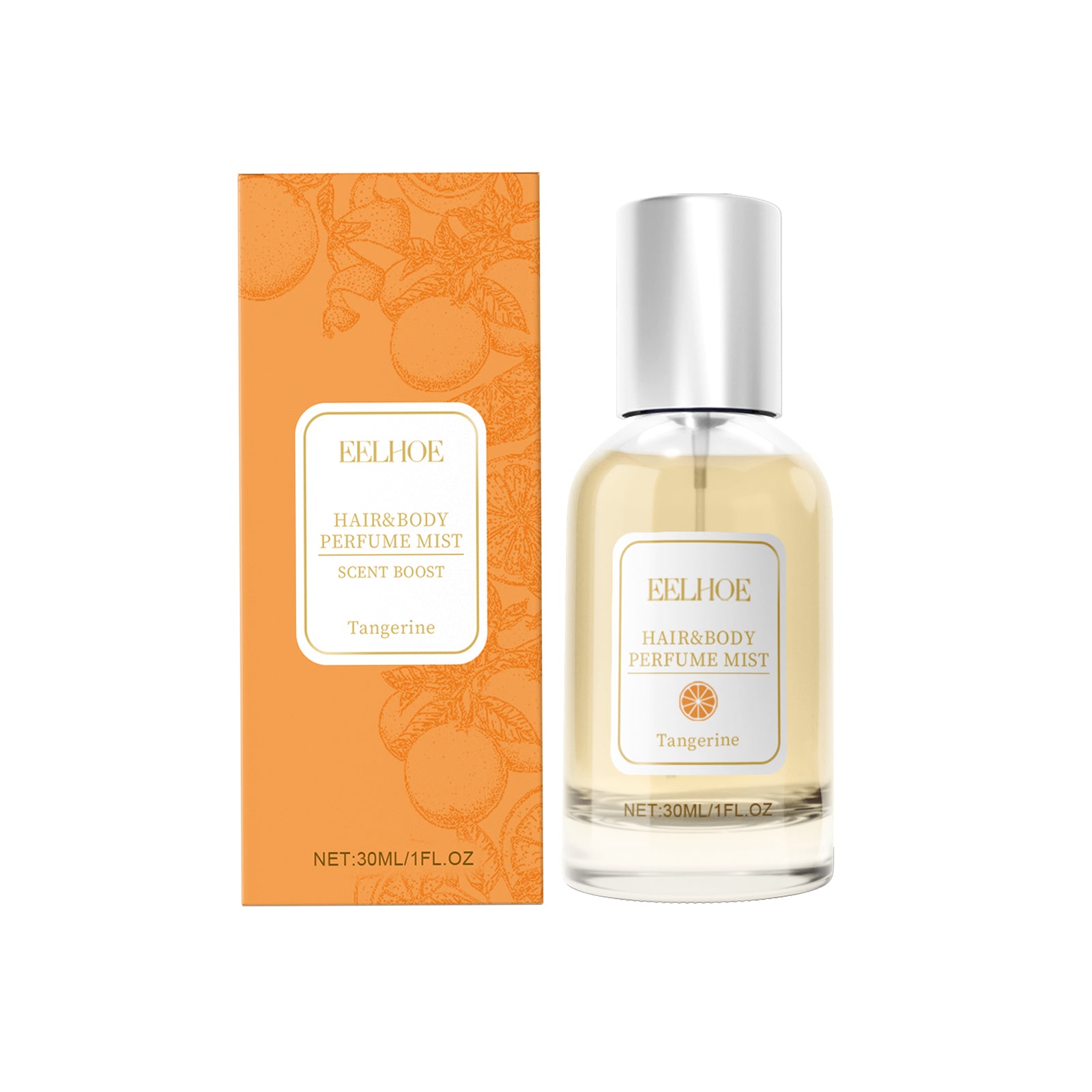 EELHOE Tangerine Body & Hair Fragrance Mist — Long-Lasting Citrus Perfume Spray for Women — Prime Trend Market