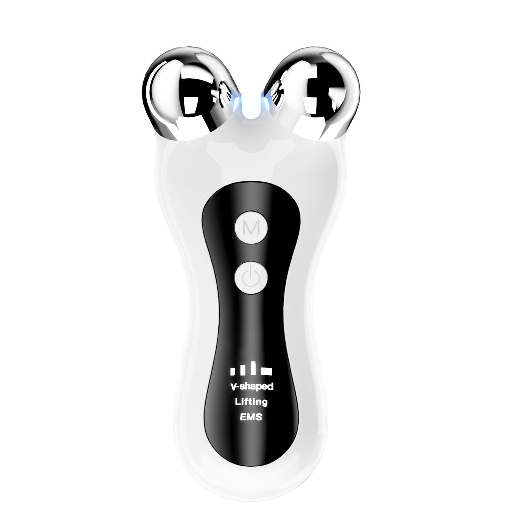 5-in-1 Micro Current Facial Lifting Roller — EMS V-Face Tightening & Rejuvenation Beauty Device — Eliza & Tuan