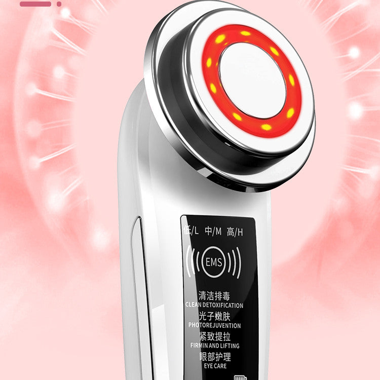 Luxury Pore Cleansing Facial Massager — Multi-Light Therapy, Pore Vacuum & Skin Rejuvenation Beauty Device — Eliza & Tuan