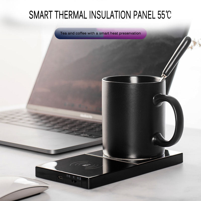 2-in-1 Smart Mug Warmer & Wireless Charger | Keep Your Coffee Hot All Day — Prime Trend Market