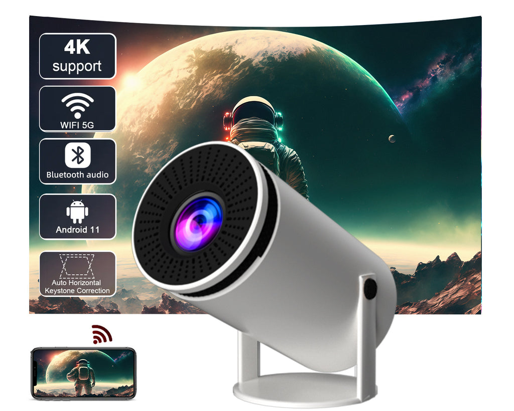 HY300 Mini Smart Projector — Portable HD Home Theater — Prime Trend Market