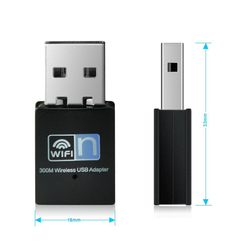 WiFi USB Adapter 300Mbps — Mini Wireless Network Card for Windows, Linux & Mac — Prime Trend Market
