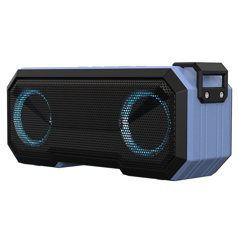 Waterproof Luminous Outdoor Bluetooth Speaker — 16W Dual, LED Light Show & 3000mAh Power Bank — Eliza & Tuan