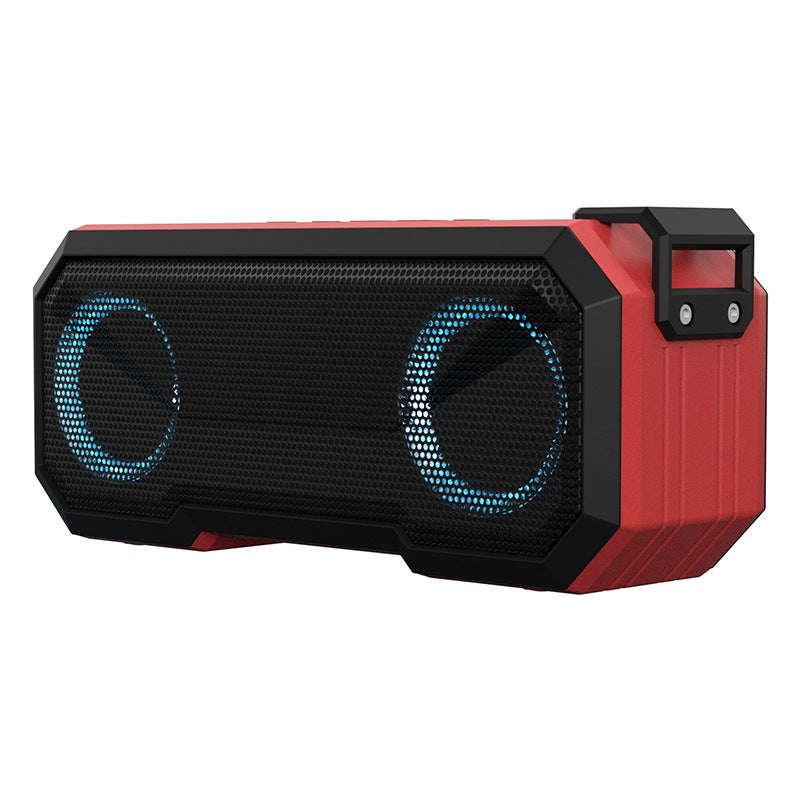 Waterproof Luminous Outdoor Bluetooth Speaker — 16W Dual, LED Light Show & 3000mAh Power Bank — Eliza & Tuan