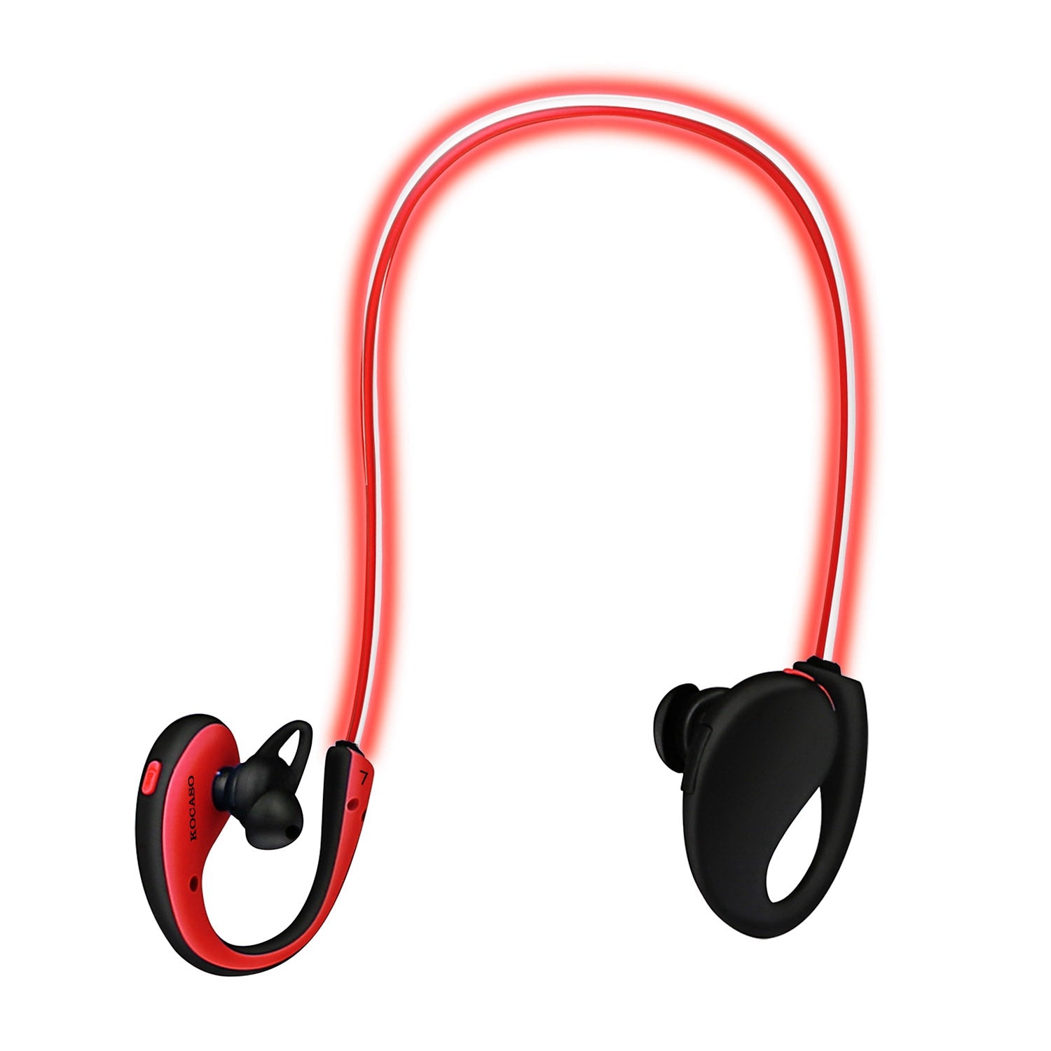 Wireless Sports Neckband Earphones — Bluetooth V4.1, LED Light, Sweat-Proof, 8Hr Battery — Eliza & Tuan