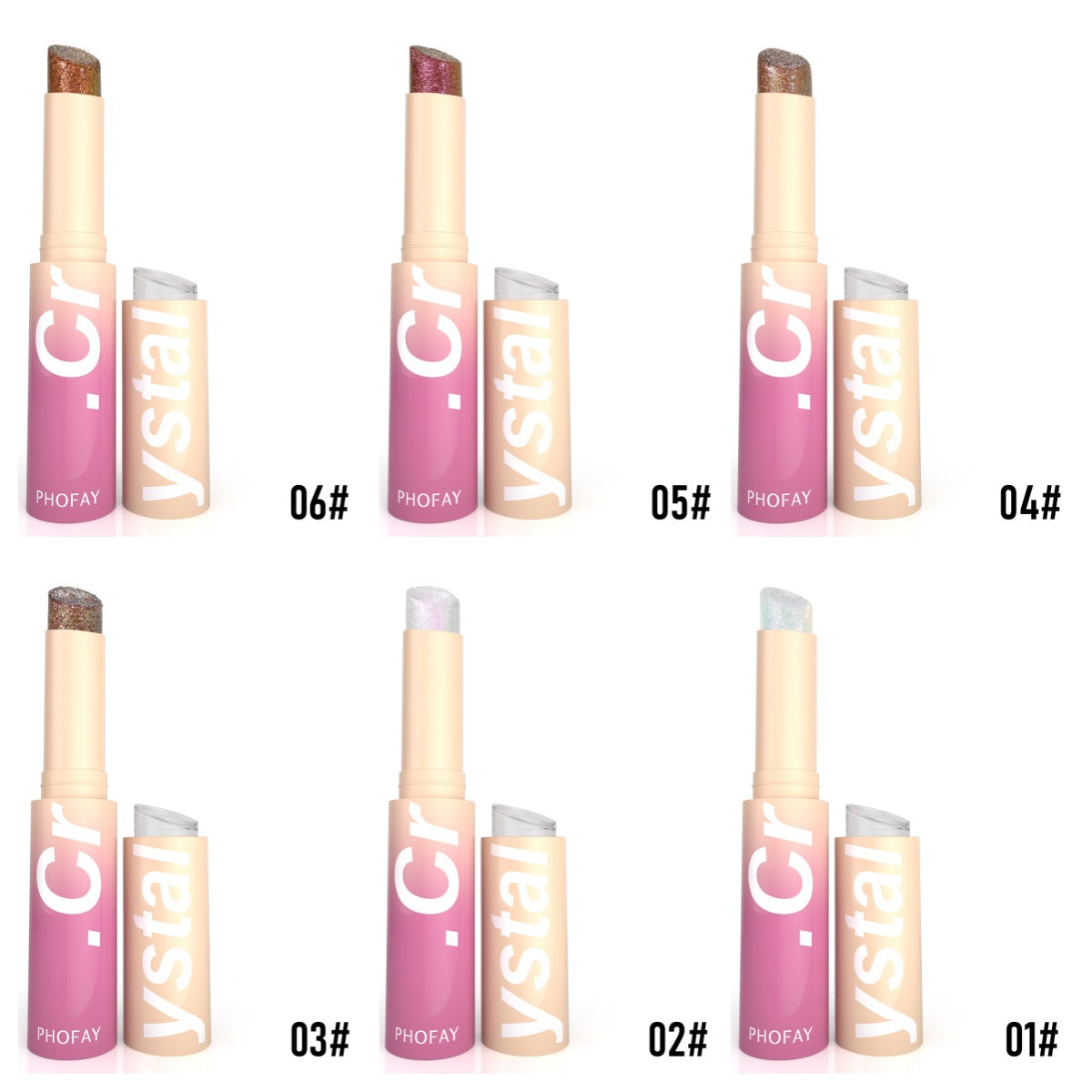 PHOFAY Crystal Jelly Highlight Stick — Dewy Glass Skin Glow — Prime Trend Market