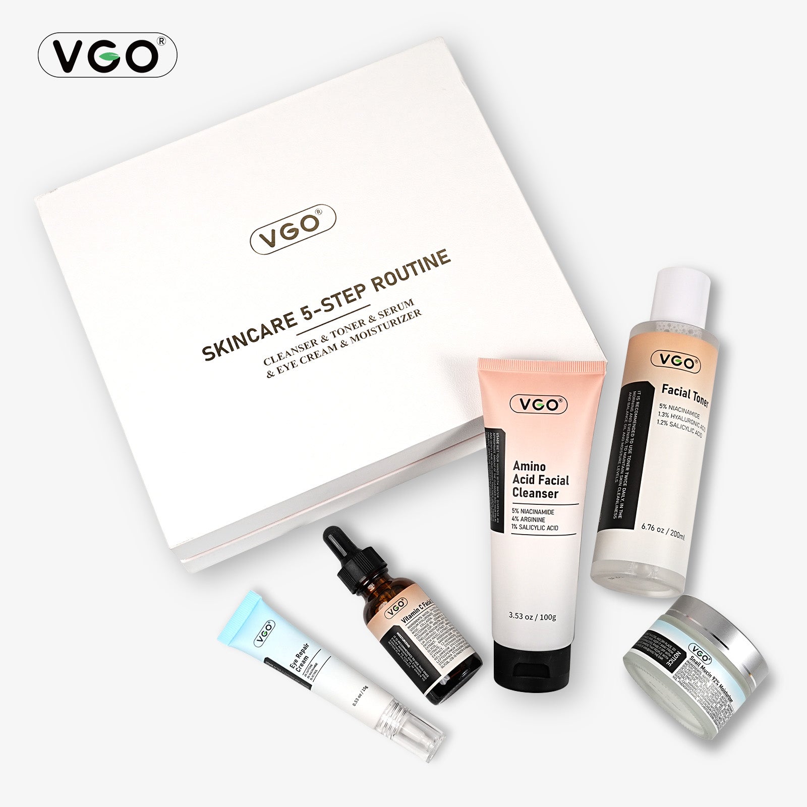 Complete Skincare Ritual Kit — Full Routine Set, Body Oil & Rosehip Face Oil — Prime Trend Market