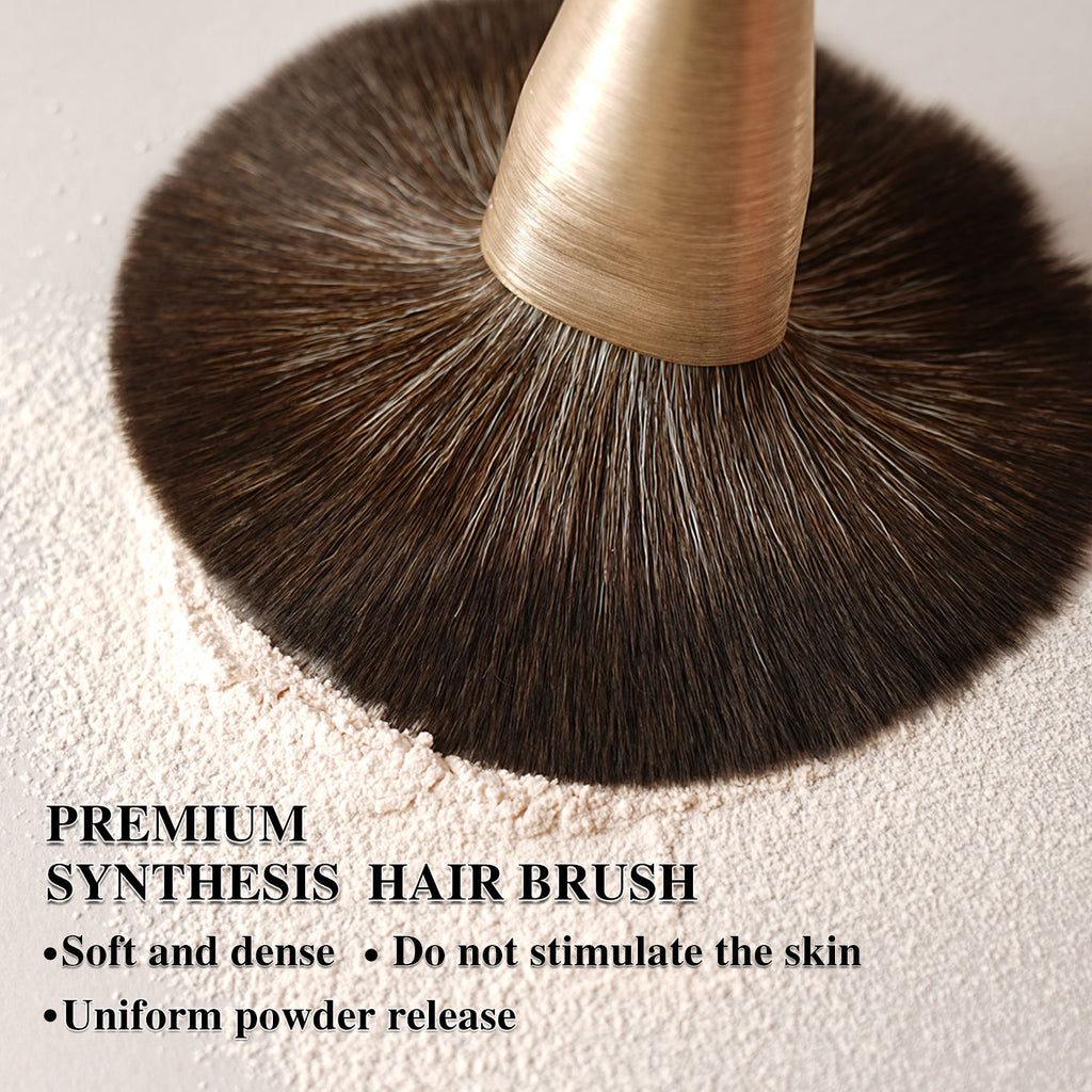 10-Piece Rose Gold Luxury Vegan Makeup Brush Set — Contour & Blush Brushes — Prime Trend Market