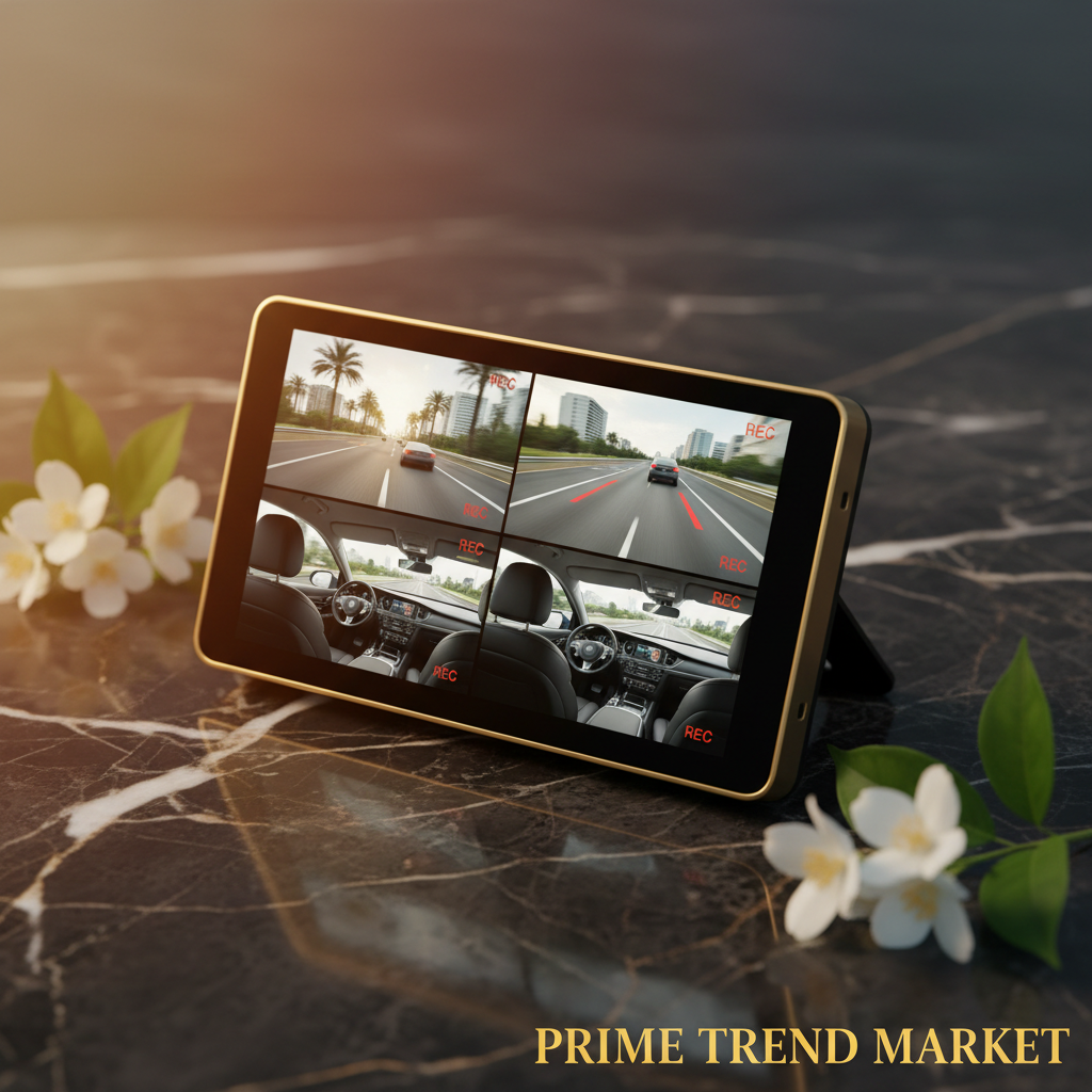 360° 4-Channel Dash Cam 1080P | IR Night Vision | Motion Detection | 32G MMC Included — Prime Trend Market