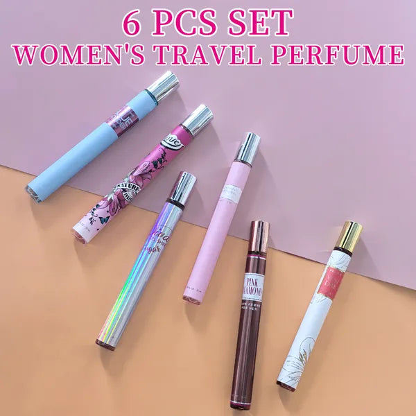6pcs Women's Eau de Parfum Travel Set — 6 Unique Holiday Scents | Long-Lasting Fragrance | 1.18 fl oz Each — Prime Trend Market