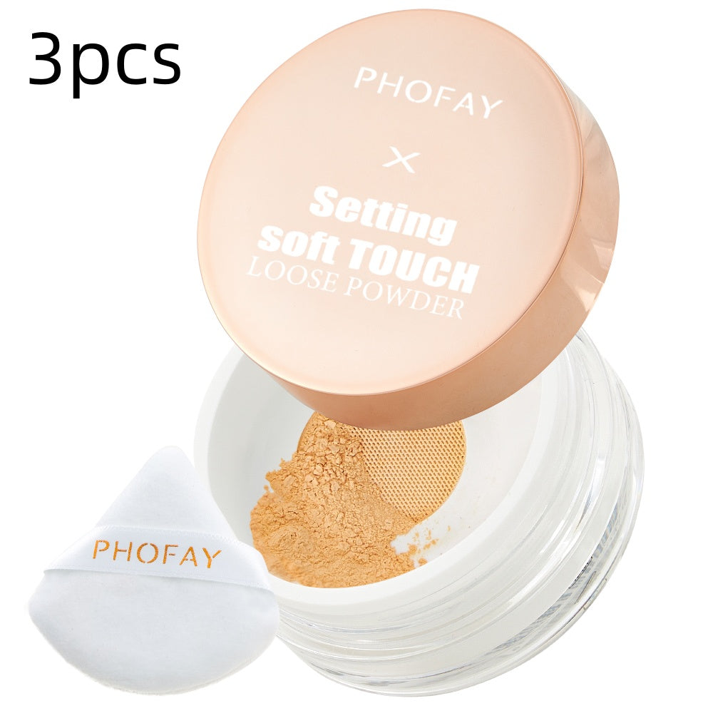 Setting Soft Touch Loose Powder — Long-Lasting, Sweatproof & Weightless | 4 Shades | 1, 2 & 3 Pack — Prime Trend Market