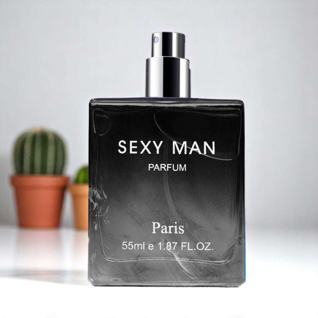 Men's Niche Long-Lasting Fragrance Perfume — Bold Black & Electric Blue for Him — Prime Trend Market