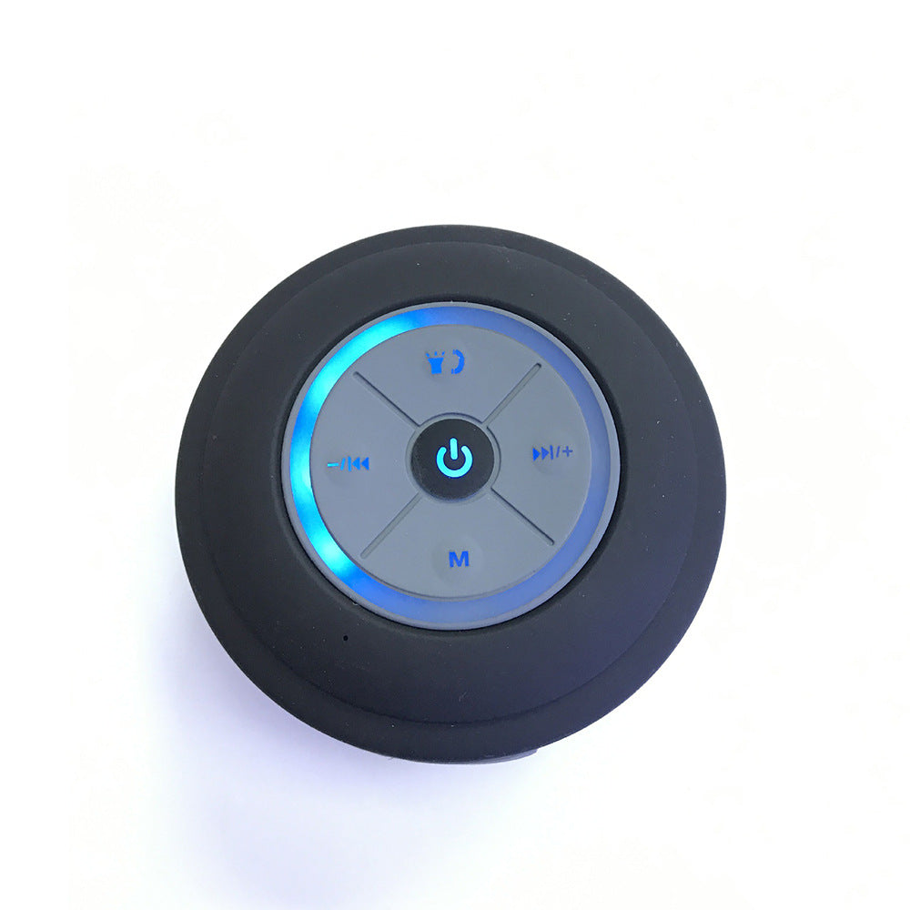 Waterproof Suction Cup Bluetooth Speaker — Shower & Outdoor Mini Speaker, BT 4.0, FM Radio, 5 Colors — Prime Trend Market