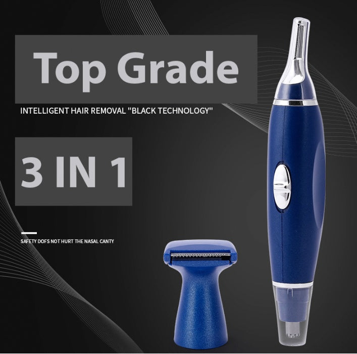5-in-1 Electric Grooming Trimmer – Nose, Ear, Beard, Eyebrow & Mustache Hair Remover | Washable Head, Unisex — Prime Trend Market
