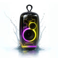 Nixie Tube Bluetooth Speaker — Vintage Vacuum Display, Deep Bass & Wireless Audio — Eliza & Tuan