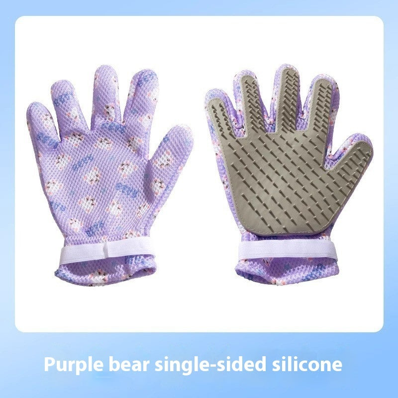 Double-Sided Pet Grooming Gloves — Cats & Dogs — Prime Trend Market