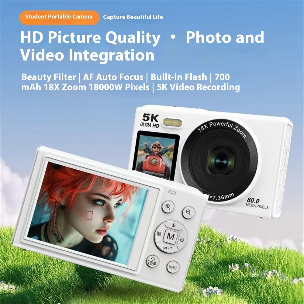 VlogShot™ HD Dual-Screen WiFi Digital Camera — Portable Selfie & Video Camera for Content Creators — Prime Trend Market