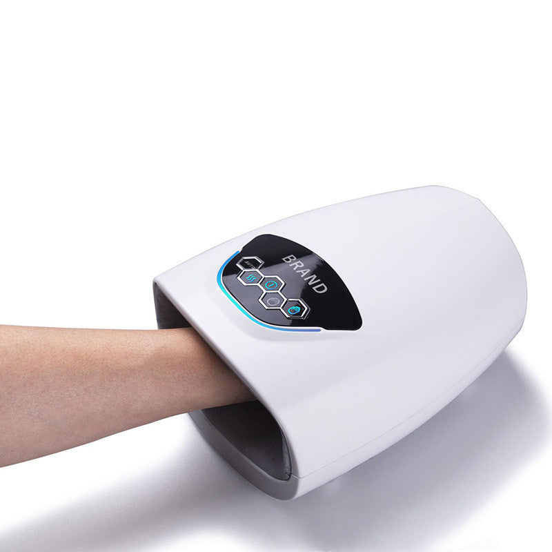 Luxury Smart Hand Massager — Hot Compress, Air Pressure Kneading & Roller Therapy, USB Rechargeable — Prime Trend Market