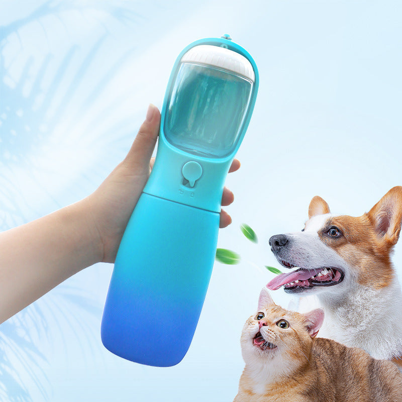 Luxury Gradient Color Portable Foldable Pet Water Bottle – 300ml & 550ml — Prime Trend Market