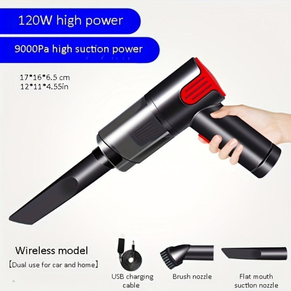 Wireless Handheld Vacuum Cleaner — USB Rechargeable, Portable Car & Desk Vac — Prime Trend Market