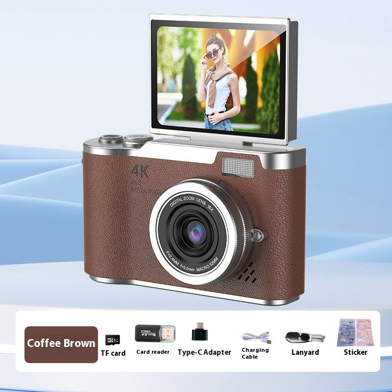 FlipShot™ HD Flip-Screen Vlog Camera — Entry-Level Digital Cam in 14 Pastel Colors — Prime Trend Market